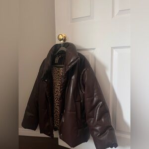 Brown Puffer Jacket